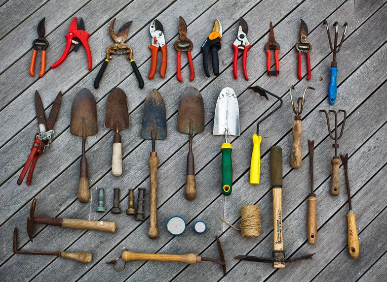 Wat heeft een hovenier allemaal nodig?